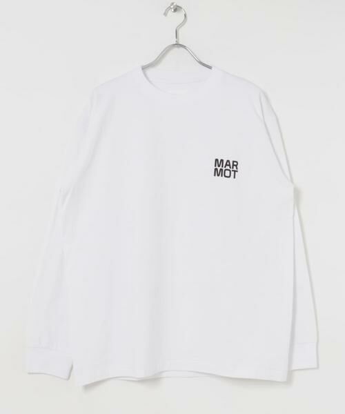 URBAN RESEARCH/アーバンリサーチ MARMOT CAPITAL LOGO LONG-SLEEVE ホワイト XL URBAN RESEARCH/アーバンリサーチ MARMOT CAPITAL LOGO LONG-SLEEVE ホワイト XL