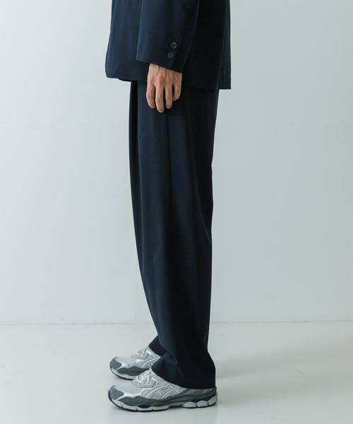 URBAN RESEARCH / アーバンリサーチ その他パンツ | ATON　HIGH TWIST WOOL WIDE PANTS | 詳細2