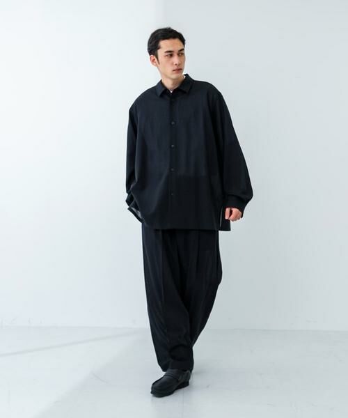 URBAN RESEARCH / アーバンリサーチ その他パンツ | 『別注』ATON×URBAN RESEARCH　TWO TUCKED EASY PANTS | 詳細6