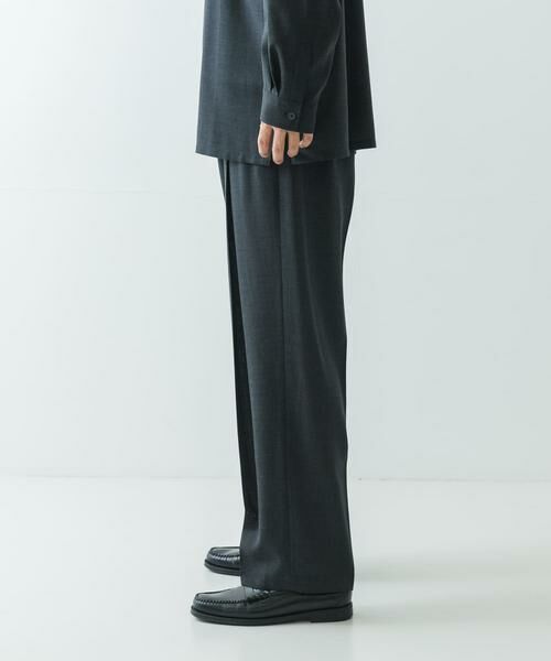 URBAN RESEARCH / アーバンリサーチ その他パンツ | 『別注』ATON×URBAN RESEARCH　TWO TUCKED EASY PANTS | 詳細22