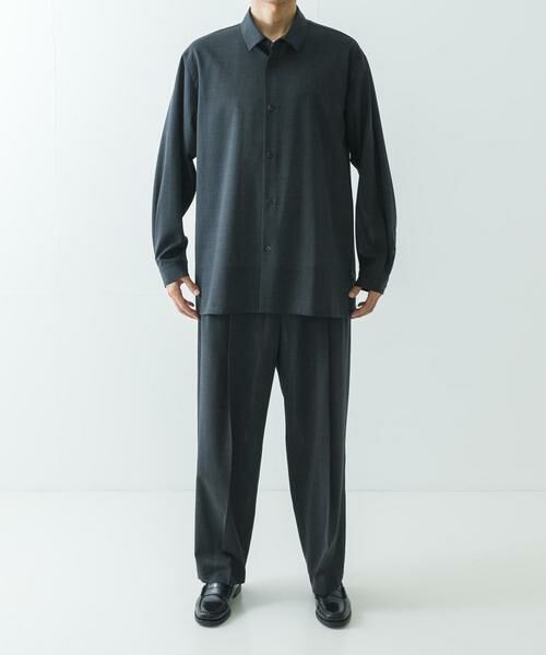URBAN RESEARCH / アーバンリサーチ その他パンツ | 『別注』ATON×URBAN RESEARCH　TWO TUCKED EASY PANTS | 詳細24