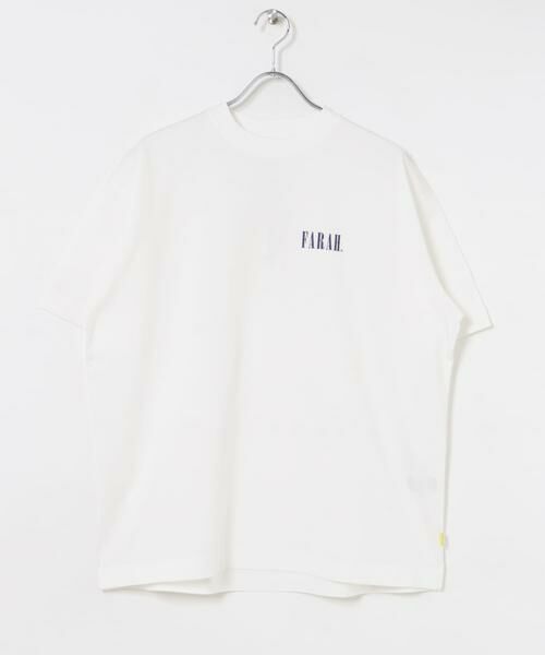 URBAN RESEARCH/アーバンリサーチ FARAH Short-Sleeve T-shirts Classic Logo ホワイト XL URBAN RESEARCH/アーバンリサーチ FARAH Short-Sleeve T-shirts Classic Logo ホワイト XL