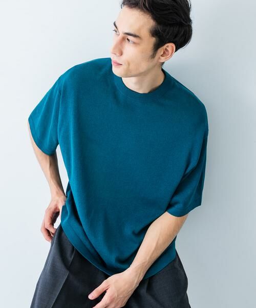 URBAN RESEARCH / アーバンリサーチ ニット・セーター | 『別注』crepuscule×UR　Washi Knit Short-Sleeve T-shirts | 詳細2