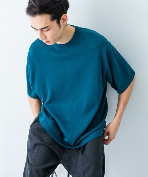URBAN RESEARCH / アーバンリサーチ ニット・セーター | 『別注』crepuscule×UR　Washi Knit Short-Sleeve T-shirts | 詳細3