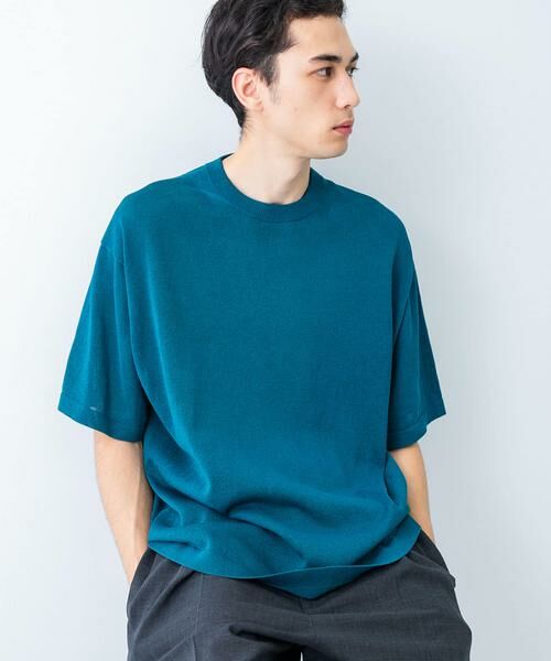 URBAN RESEARCH / アーバンリサーチ ニット・セーター | 『別注』crepuscule×UR　Washi Knit Short-Sleeve T-shirts | 詳細4