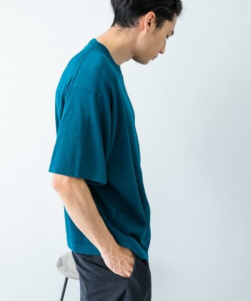 URBAN RESEARCH / アーバンリサーチ ニット・セーター | 『別注』crepuscule×UR　Washi Knit Short-Sleeve T-shirts | 詳細7