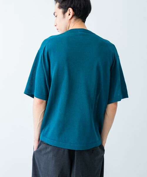 URBAN RESEARCH / アーバンリサーチ ニット・セーター | 『別注』crepuscule×UR　Washi Knit Short-Sleeve T-shirts | 詳細8