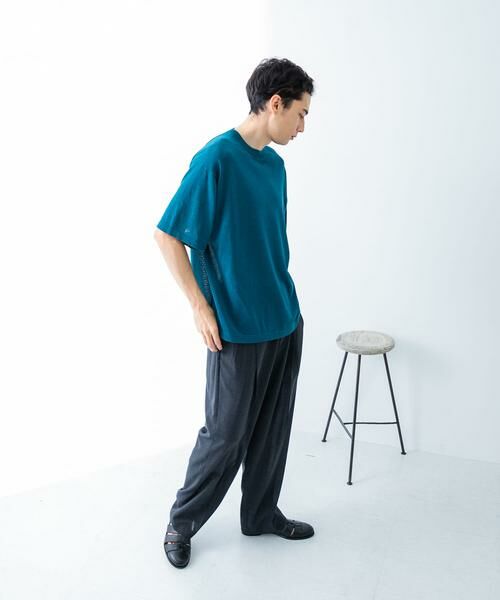 URBAN RESEARCH / アーバンリサーチ ニット・セーター | 『別注』crepuscule×UR　Washi Knit Short-Sleeve T-shirts | 詳細9