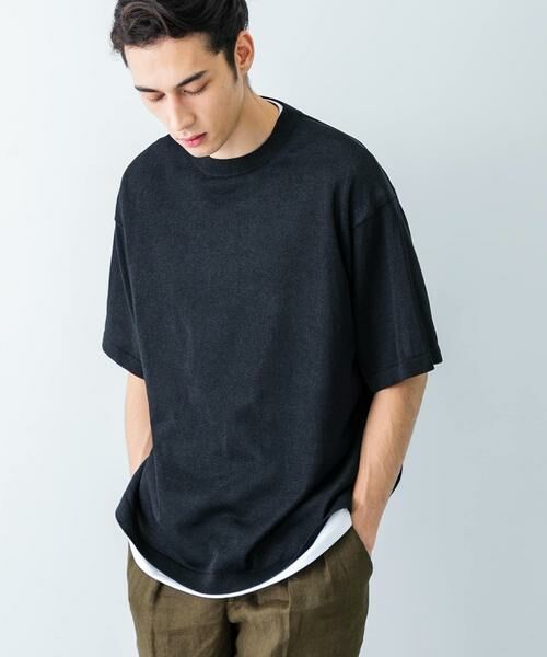 アーバンリサーチ　URBANRESEARCH トップス セール】 マルチボーダーエリツキトップ （ニット・セーター