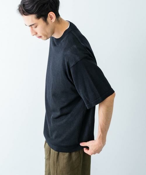 URBAN RESEARCH / アーバンリサーチ ニット・セーター | 『別注』crepuscule×UR　Washi Knit Short-Sleeve T-shirts | 詳細20