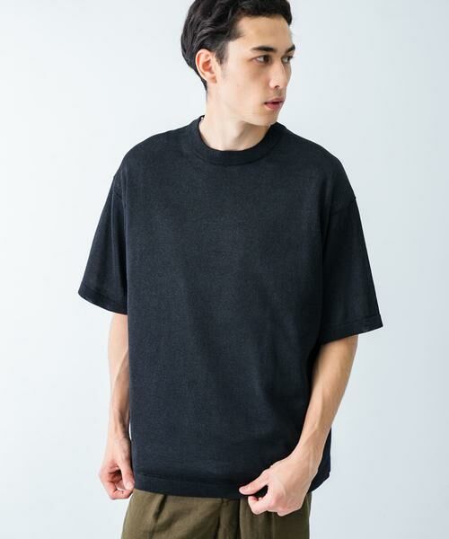 URBAN RESEARCH / アーバンリサーチ ニット・セーター | 『別注』crepuscule×UR　Washi Knit Short-Sleeve T-shirts | 詳細21