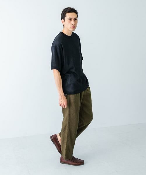 URBAN RESEARCH / アーバンリサーチ ニット・セーター | 『別注』crepuscule×UR　Washi Knit Short-Sleeve T-shirts | 詳細22