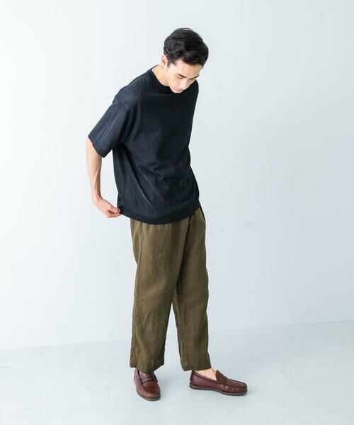 URBAN RESEARCH / アーバンリサーチ ニット・セーター | 『別注』crepuscule×UR　Washi Knit Short-Sleeve T-shirts | 詳細23