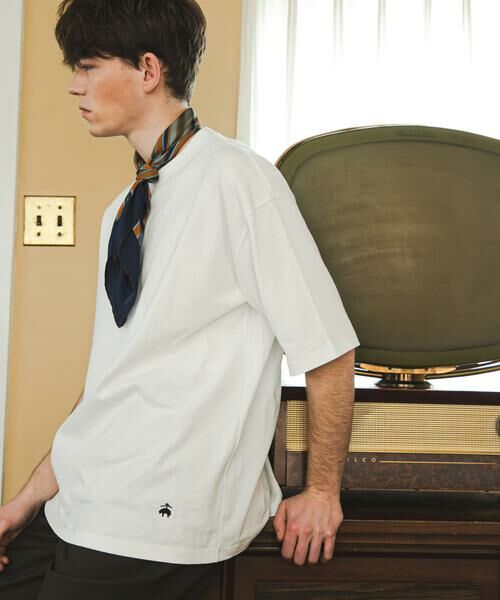 URBAN RESEARCH / アーバンリサーチ Tシャツ | 『別注』BROOKS BROTHERS×UR　GF LOGO S/S T-SHIRTS | 詳細7