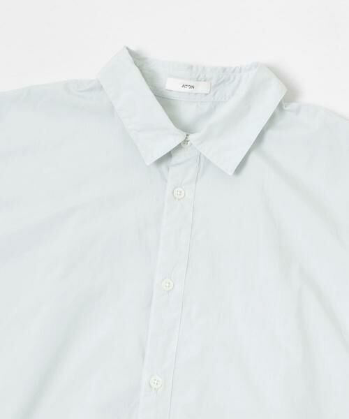 URBAN RESEARCH / アーバンリサーチ シャツ・ブラウス | ATON　COTTON LAWN OS SHORT-SLEEVE SHIRTS | 詳細13