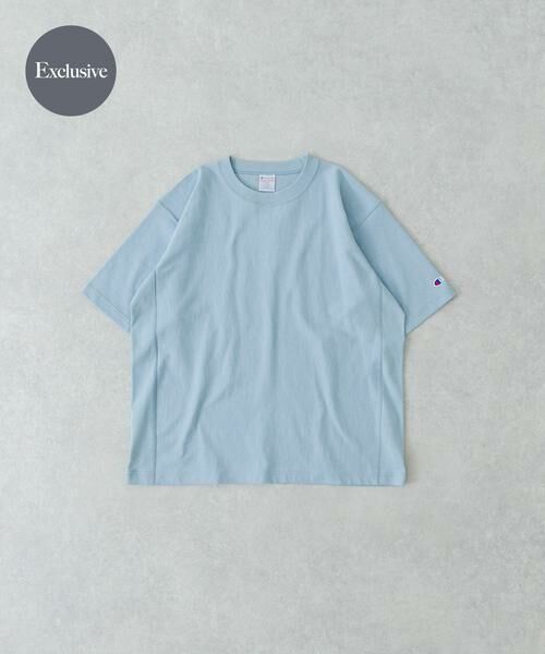 URBAN RESEARCH/アーバンリサーチ 『別注』Champion×UR USA Fit Short-Sleeve T-shirts ブルー XL URBAN RESEARCH/アーバンリサーチ 『別注』Champion×UR USA Fit Short-Sleeve T-shirts ブルー XL