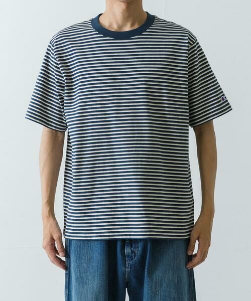 URBAN RESEARCH / アーバンリサーチ Tシャツ | 『別注』Champion×UR　USA Fit BORDER T-shirts | 詳細10