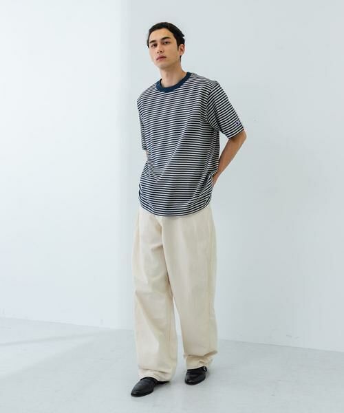 URBAN RESEARCH / アーバンリサーチ Tシャツ | 『別注』Champion×UR　USA Fit BORDER T-shirts | 詳細8