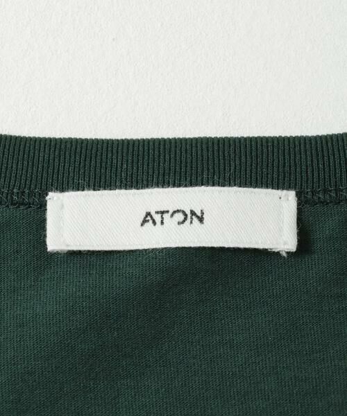 URBAN RESEARCH / アーバンリサーチ Tシャツ | ATON　DRY COTTON STANDARD T-SHIRTS | 詳細6