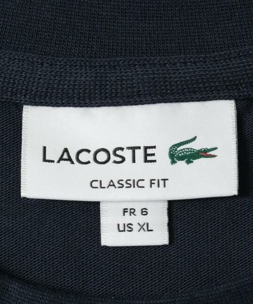 URBAN RESEARCH / アーバンリサーチ Tシャツ | LACOSTE　アウトラインクロッククルーネックTシャツ | 詳細10