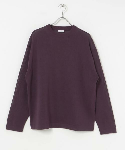URBAN RESEARCH / アーバンリサーチ ニット・セーター | 『別注』crepuscule×UR　Washi Knit Long-Sleeve T-shirts | 詳細3