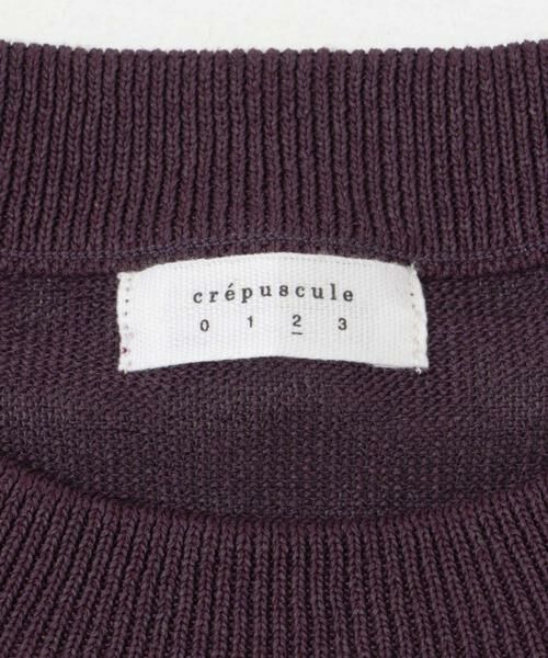 URBAN RESEARCH / アーバンリサーチ ニット・セーター | 『別注』crepuscule×UR　Washi Knit Long-Sleeve T-shirts | 詳細7