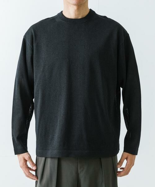 URBAN RESEARCH / アーバンリサーチ ニット・セーター | 『別注』crepuscule×UR　Washi Knit Long-Sleeve T-shirts | 詳細9