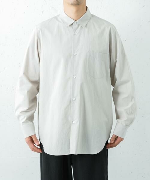 URBAN RESEARCH / アーバンリサーチ シャツ・ブラウス | ATON　SUVIN BROAD STANDARD SHIRTS | 詳細1