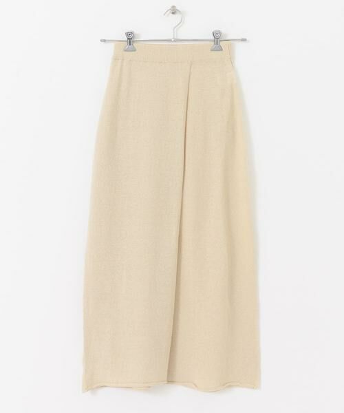 URBAN RESEARCH / アーバンリサーチ スカート | ラップ風ニットスカート | 詳細1