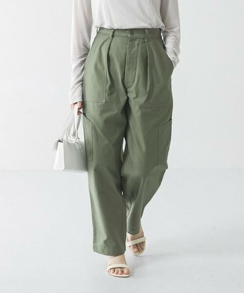 URBAN RESEARCH / アーバンリサーチ その他パンツ | 『ユニセックス』バックサテンUTILITY TROUSERS by SHIOTA | 詳細3