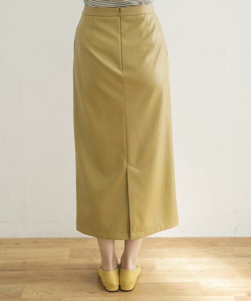 URBAN RESEARCH / アーバンリサーチ スカート | フェイクレザーラップ風タイトスカート | 詳細3