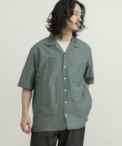 URBAN RESEARCH / アーバンリサーチ シャツ・ブラウス | コットンシルクショートスリーブオープンカラーシャツ