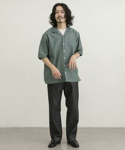 URBAN RESEARCH / アーバンリサーチ シャツ・ブラウス | コットンシルクショートスリーブオープンカラーシャツ | 詳細3