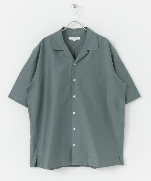 URBAN RESEARCH / アーバンリサーチ シャツ・ブラウス | コットンシルクショートスリーブオープンカラーシャツ | 詳細6