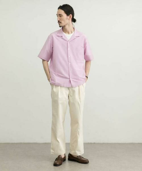 URBAN RESEARCH / アーバンリサーチ シャツ・ブラウス | コットンシルクショートスリーブオープンカラーシャツ | 詳細18