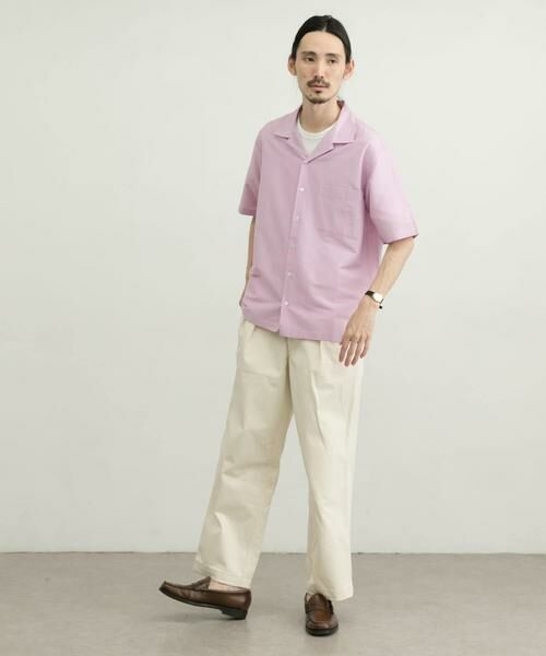 URBAN RESEARCH / アーバンリサーチ シャツ・ブラウス | コットンシルクショートスリーブオープンカラーシャツ | 詳細19