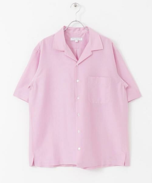 URBAN RESEARCH / アーバンリサーチ シャツ・ブラウス | コットンシルクショートスリーブオープンカラーシャツ | 詳細20