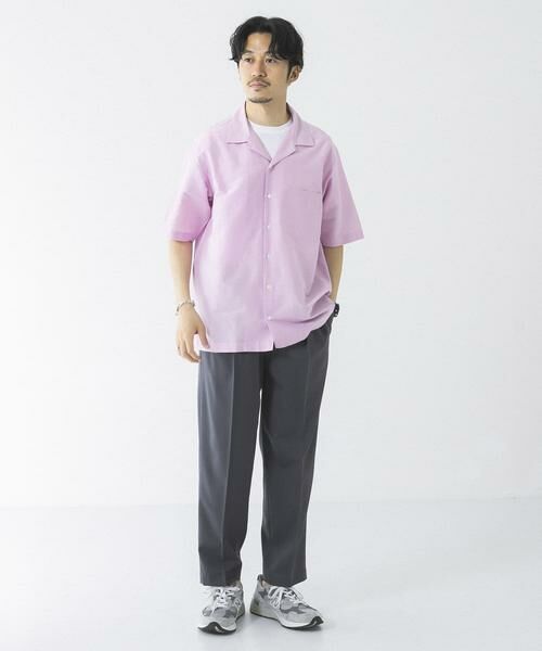 URBAN RESEARCH / アーバンリサーチ シャツ・ブラウス | コットンシルクショートスリーブオープンカラーシャツ | 詳細13