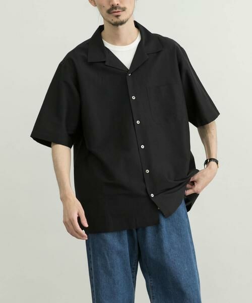 URBAN RESEARCH / アーバンリサーチ シャツ・ブラウス | コットンシルクショートスリーブオープンカラーシャツ | 詳細24