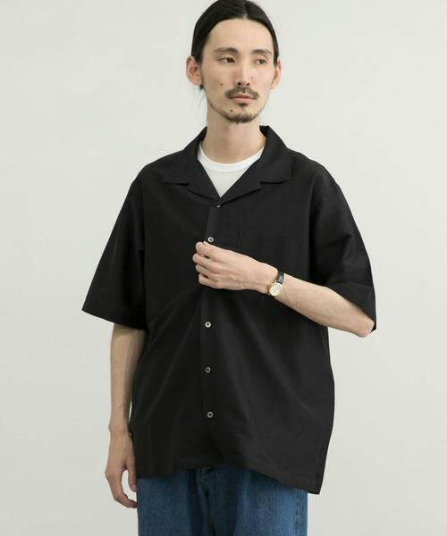 URBAN RESEARCH / アーバンリサーチ シャツ・ブラウス | コットンシルクショートスリーブオープンカラーシャツ | 詳細25