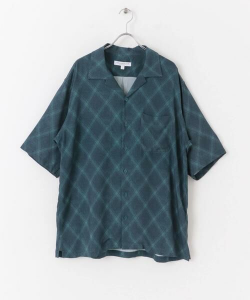 URBAN RESEARCH / アーバンリサーチ シャツ・ブラウス | クロスパターンオープンカラーシャツ | 詳細20