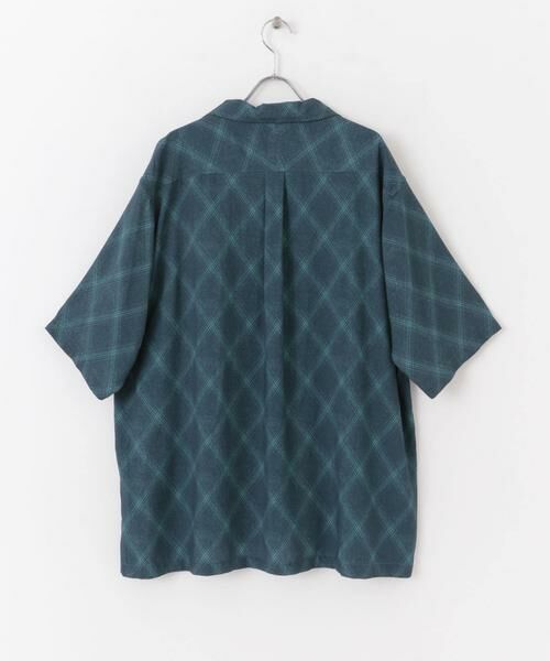 URBAN RESEARCH / アーバンリサーチ シャツ・ブラウス | クロスパターンオープンカラーシャツ | 詳細21