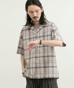 URBAN RESEARCH / アーバンリサーチ シャツ・ブラウス | リラックスオープンカラーチェックシャツ