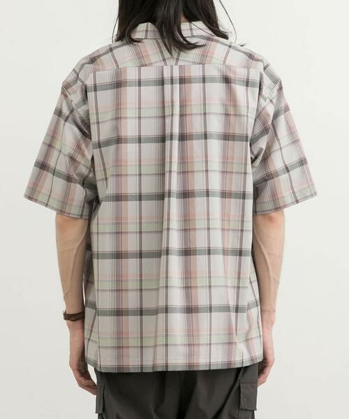 URBAN RESEARCH / アーバンリサーチ シャツ・ブラウス | リラックスオープンカラーチェックシャツ | 詳細10