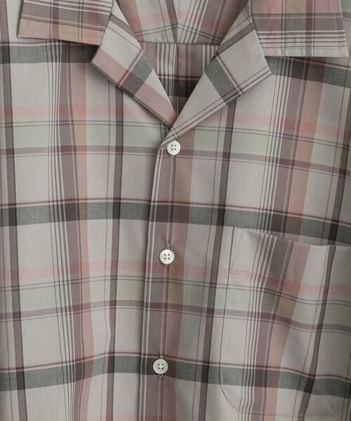 URBAN RESEARCH / アーバンリサーチ シャツ・ブラウス | リラックスオープンカラーチェックシャツ | 詳細11
