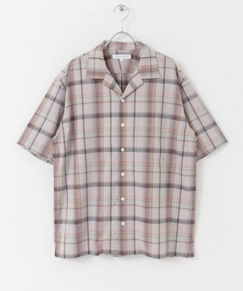 URBAN RESEARCH / アーバンリサーチ シャツ・ブラウス | リラックスオープンカラーチェックシャツ | 詳細12