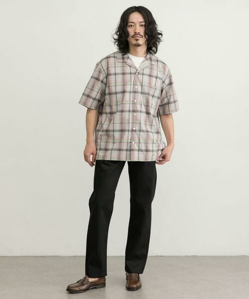 URBAN RESEARCH / アーバンリサーチ シャツ・ブラウス | リラックスオープンカラーチェックシャツ | 詳細7
