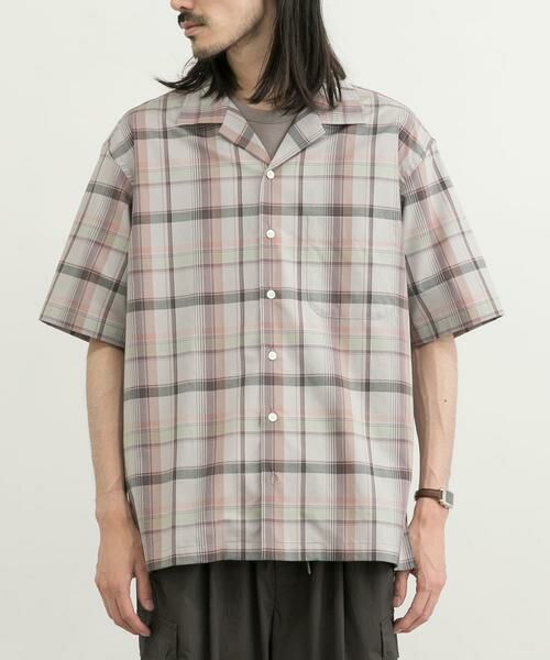URBAN RESEARCH / アーバンリサーチ シャツ・ブラウス | リラックスオープンカラーチェックシャツ | 詳細8
