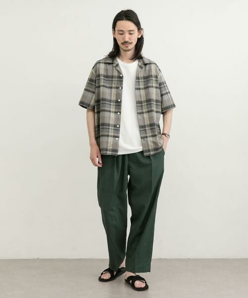 URBAN RESEARCH / アーバンリサーチ シャツ・ブラウス | リラックスオープンカラーチェックシャツ | 詳細13