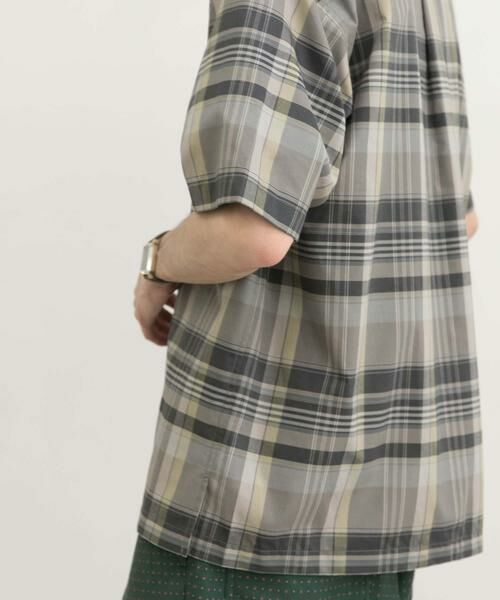 URBAN RESEARCH / アーバンリサーチ シャツ・ブラウス | リラックスオープンカラーチェックシャツ | 詳細25